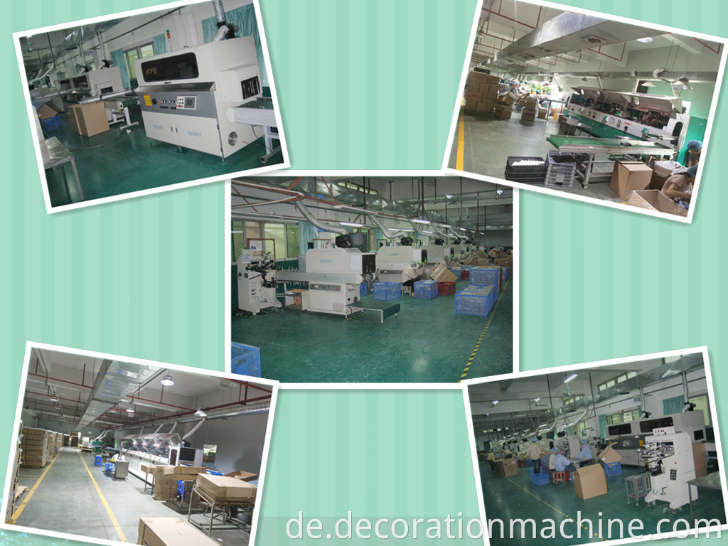 customer screen printing machine